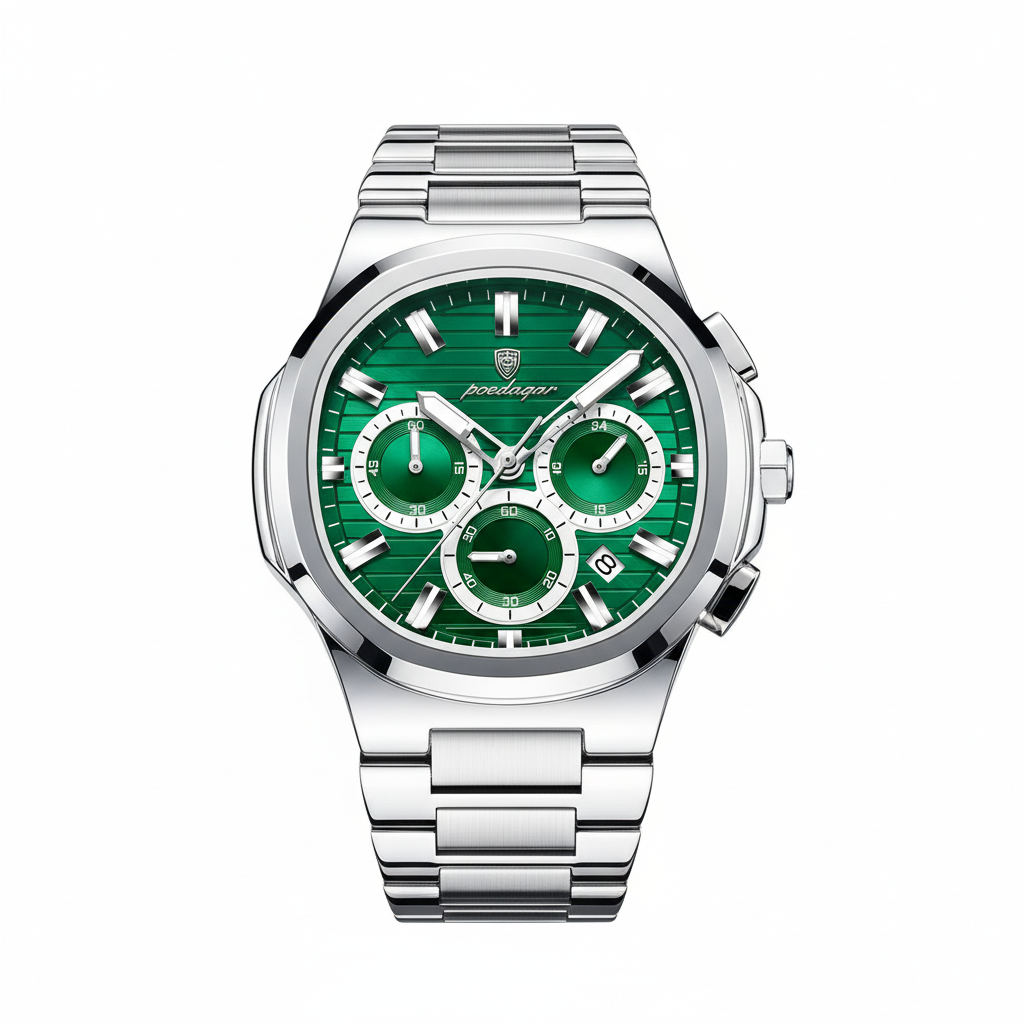 Green chronograph